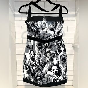 M Missoni ‘Dog Faces’ Cotton Tulip Halter Dress.